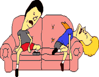 beavis, butt-head, mtv, cartoni, personaggi, irriverenti, fannulloni, music, television