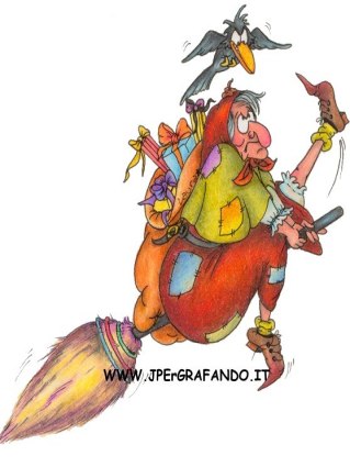 cartoline befana, festa, re magi, epifania, mostrare gesu, grotta, calza, dolci, carbone, zucchero, cioccolata