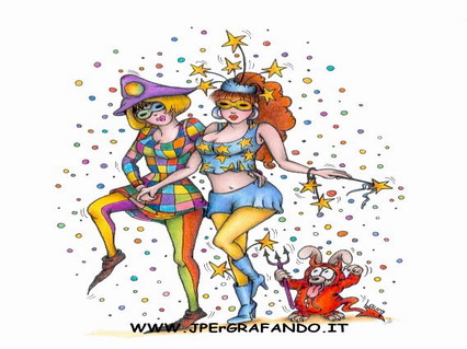 cartoline carnevale, feste, mashere, scherzi, divertimento, giochi, coriandoli, venezia, viareggio, mascherine sexy