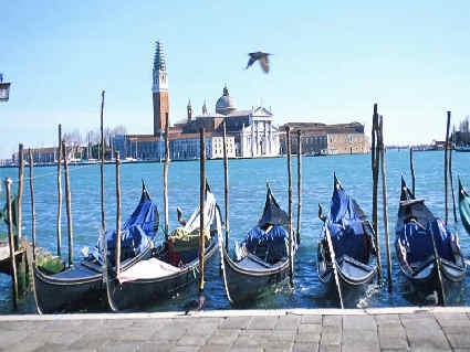 gondola, gondoliere, antica, mezzo, trasporto, pubblico, giro, canali, citt, serenissima, calle