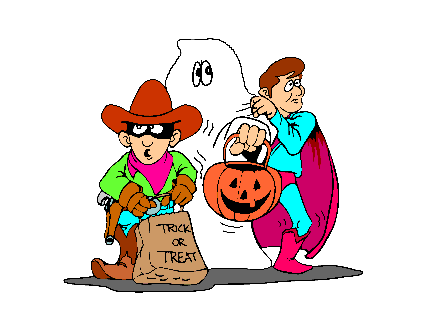 halloween, costumi, fantasmi, Dolcetto o scherzetto