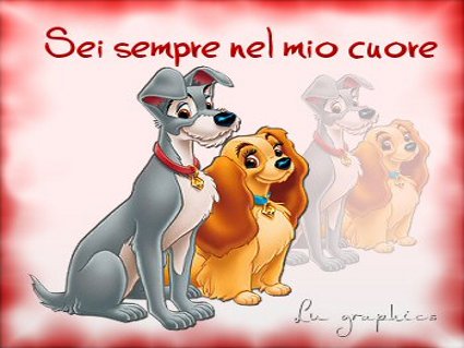 amore sentimento, passione, cani, disney, arte, creazione