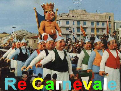 cartoline carnevale, storia, leggenda, fantoccio grasso, bruciato, martedi grasso, falo, fuoco, maschere, sfilata, carro allegorico