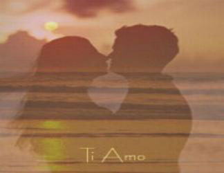 cartoline amanti, fidanzati, sposi, tramonto, parole, dolci, baci, effusioni, mare, stagione, cartolina baci
