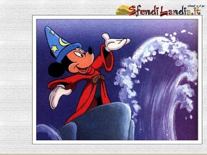 fantasia, walt disney, topolino