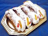 cannolo, altro, prodotto, terra, sicula, ricotta, canditi, vaniglia