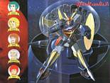 daitarnIII, trio, japan, cartoni, animati, giapponese, robot, spazio, astronavi