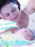 cartoline festa della mamma, calla, fiore, augurio, angeli, bimbi