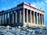 antichi, greci, monumento, colonne, fidia, atene